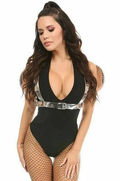 Metallic Angel Wing Harness Daisy Corsets