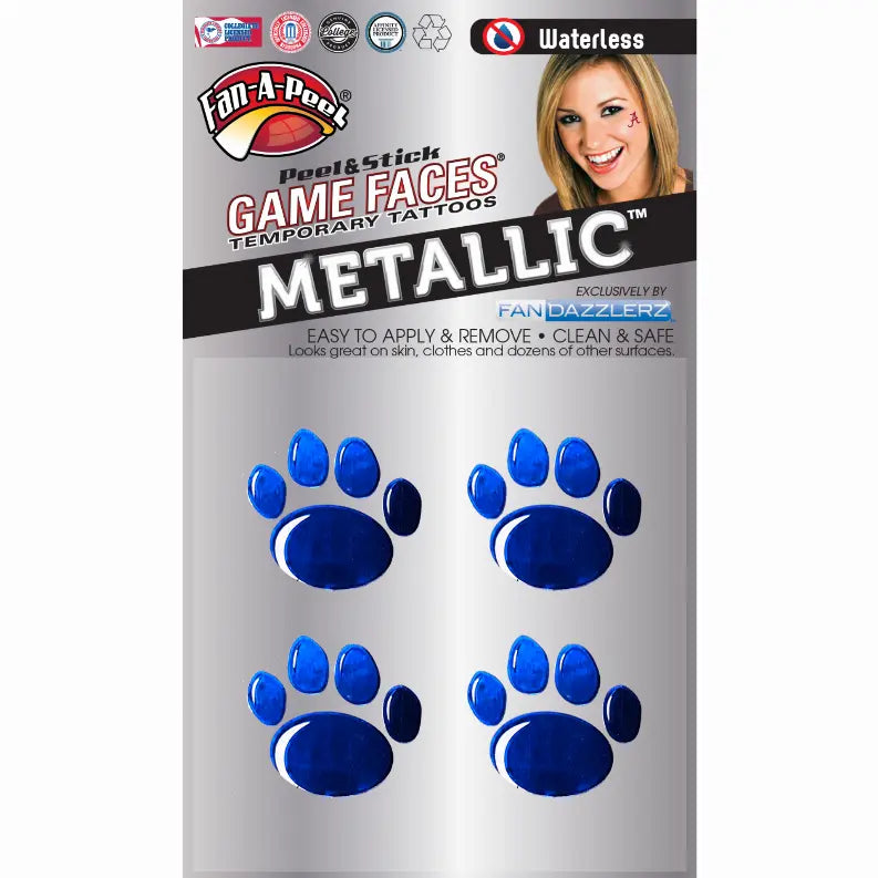 Metallic Peel & Stick Fan-A-Peel / Gamesfaces Innovative Adhesives, LLC
