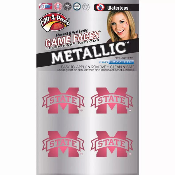 Metallic Peel & Stick Fan-A-Peel / Gamesfaces Innovative Adhesives, LLC