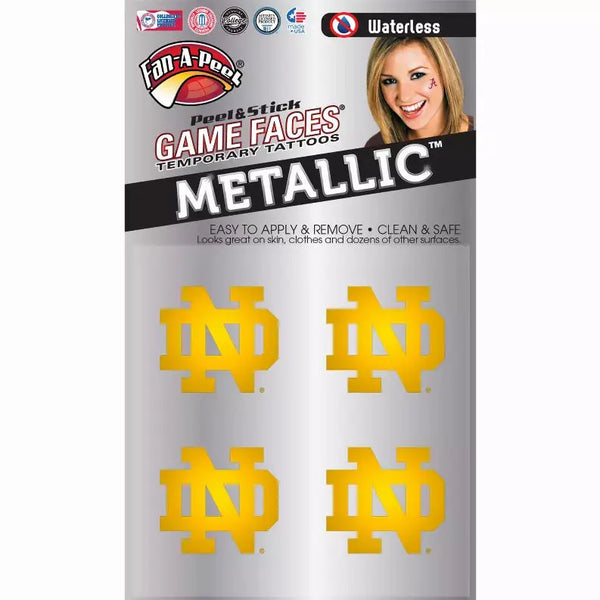Metallic Peel & Stick Fan-A-Peel / Gamesfaces Innovative Adhesives, LLC