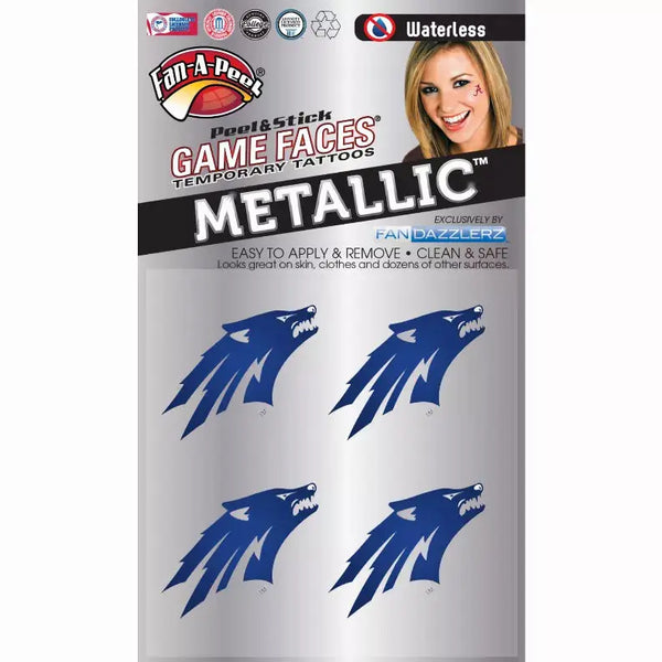 Metallic Peel & Stick Fan-A-Peel / Gamesfaces Innovative Adhesives, LLC