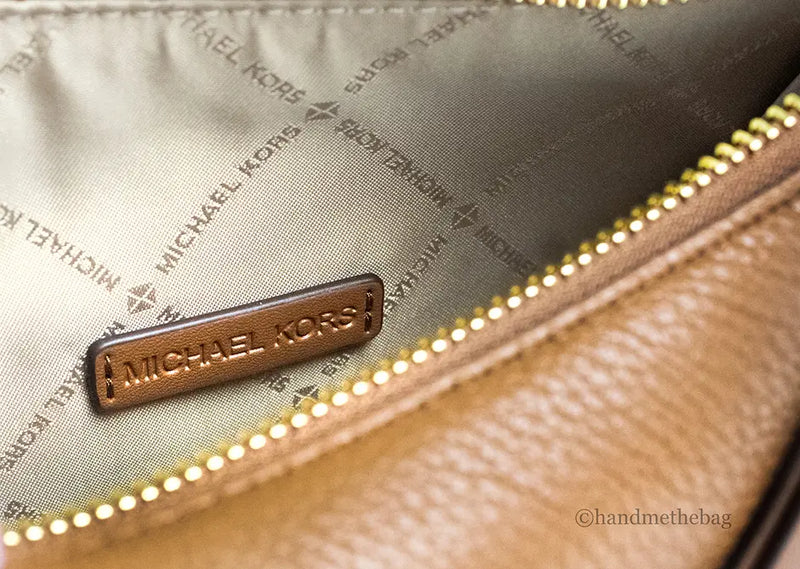 Michael Kors Dover Small Luggage Half Moon Crossbody Bag JV Deals