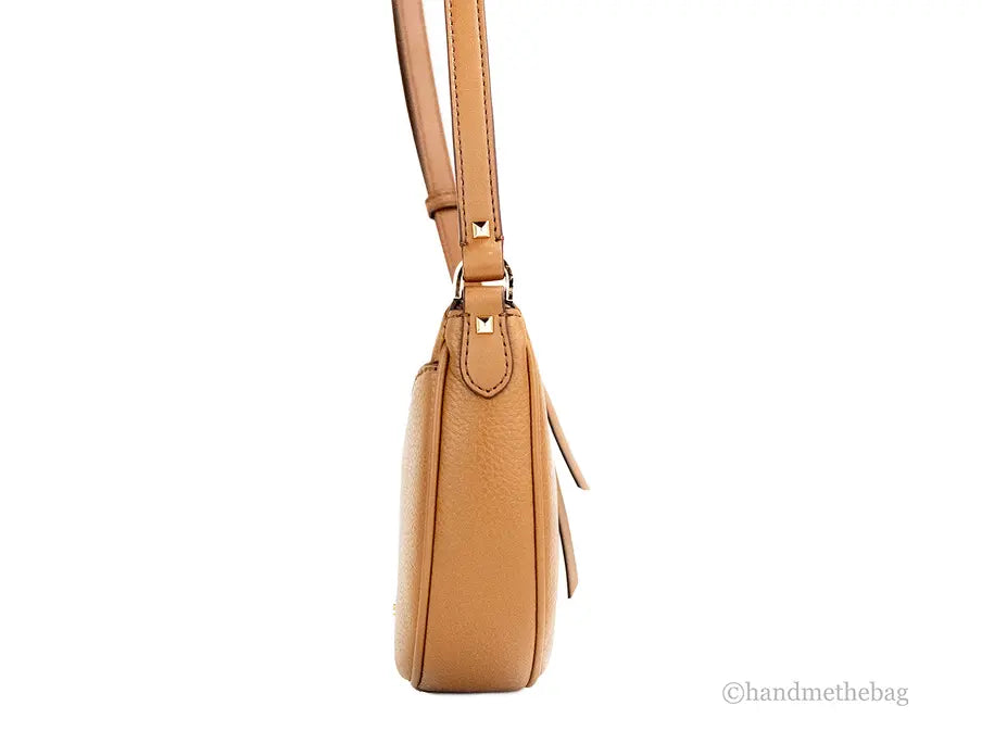 Michael Kors Dover Small Luggage Half Moon Crossbody Bag JV Deals