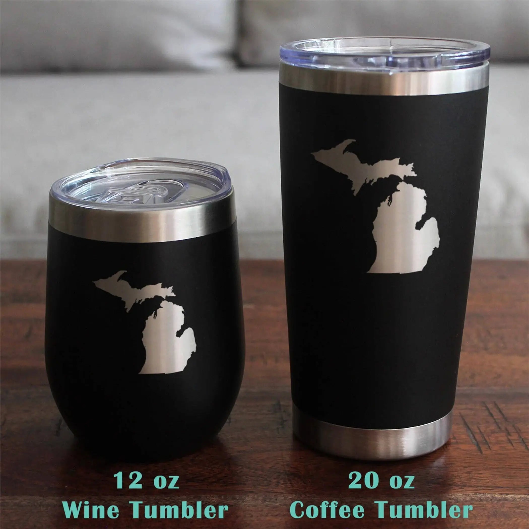 Michigan Insulated Travel Tumbler - Michiganders Gifts Bevvee