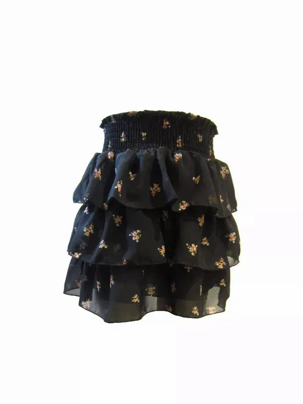 Midnight Flowers Skirt Tru Luv