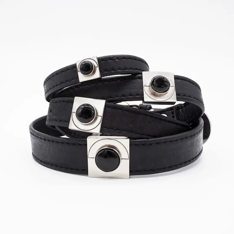 Midnight Onyx Collar Charm Set DIPHDA