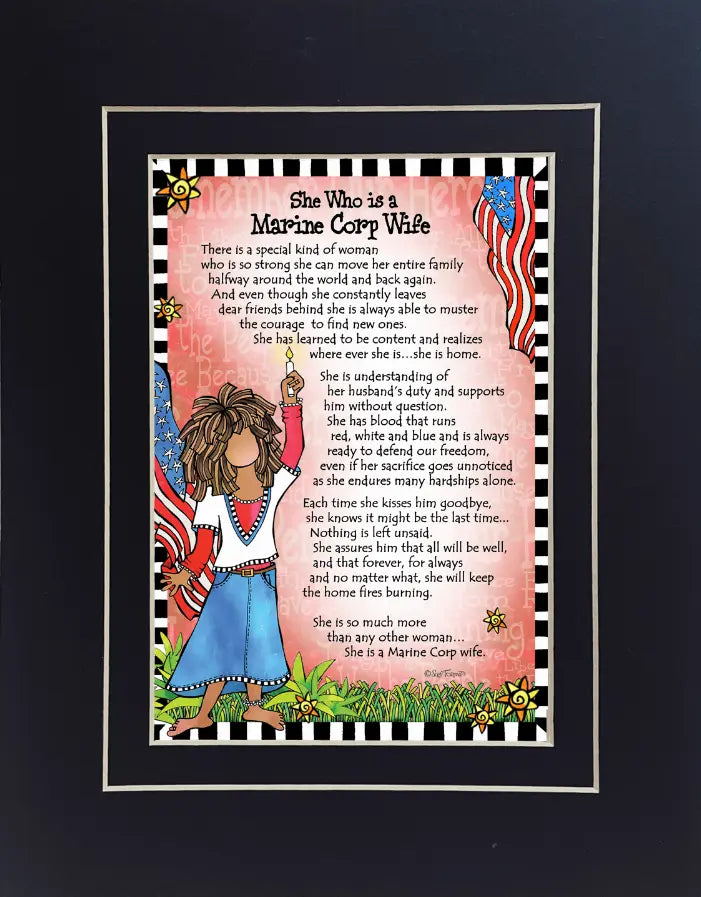 Military Wife Themed Gifty Art Suzy Toronto