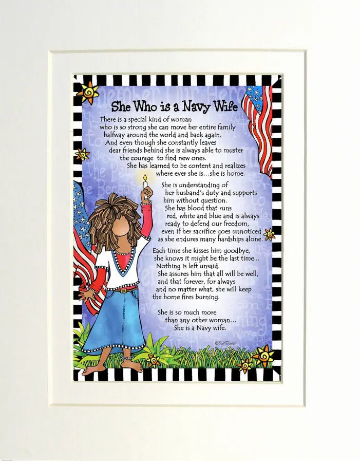 Military Wife Themed Gifty Art Suzy Toronto