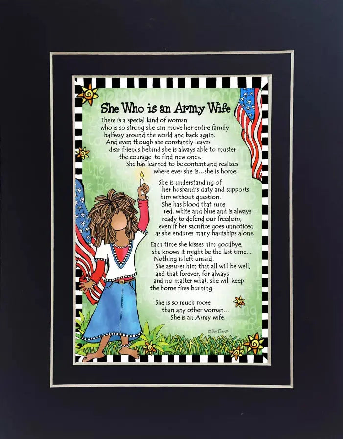 Military Wife Themed Gifty Art Suzy Toronto