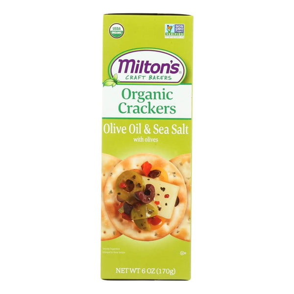 Miltons - Baked Crackers Oo&ss - Case Of 8 - 6 Oz Miltons