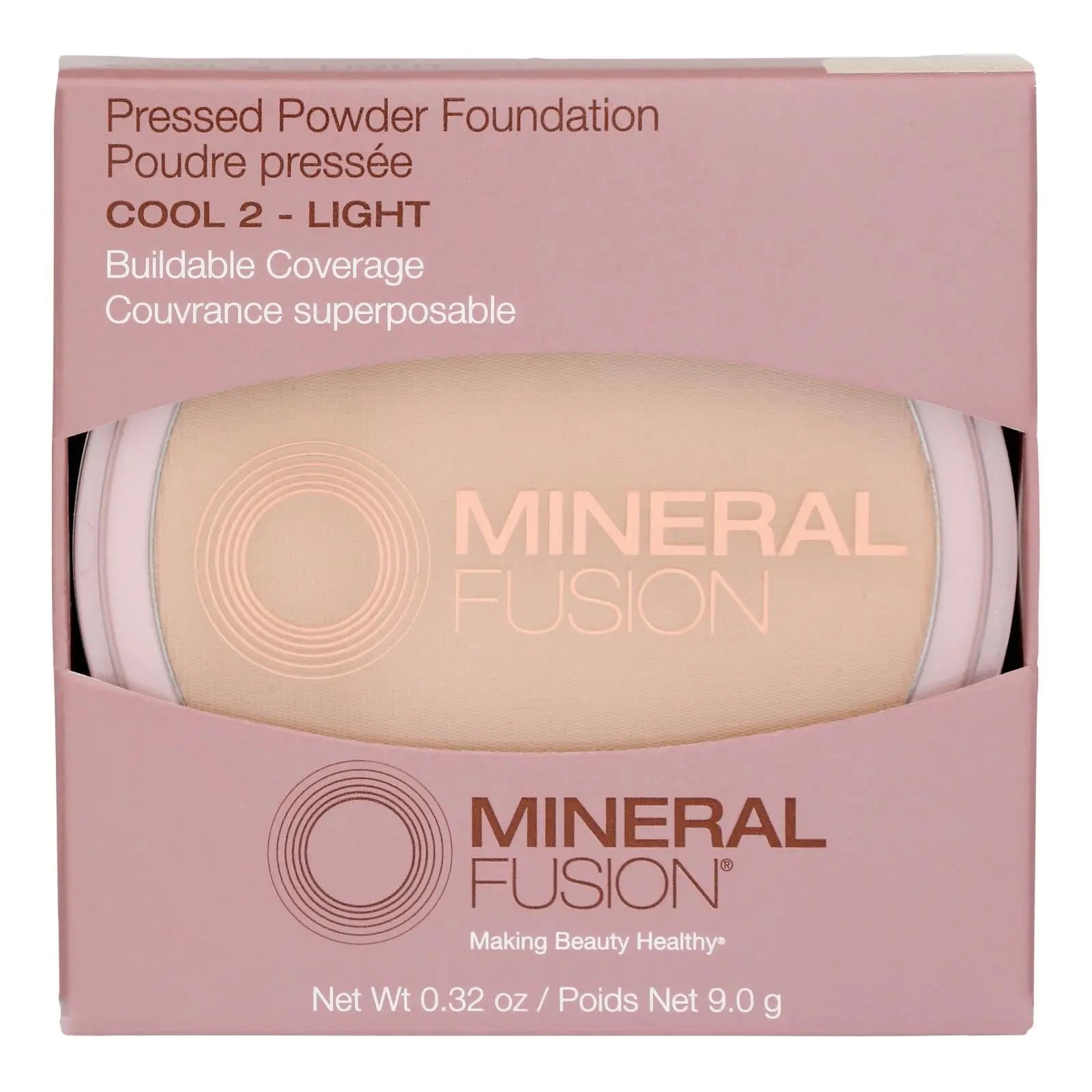 Mineral Fusion - Mkup Pressed Based Cool 2 - 1 Each-.32 Oz Mineral Fusion