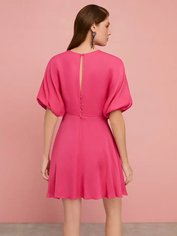 Mini Dress With Shoulder Pads Nocturne