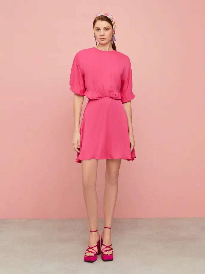 Mini Dress With Shoulder Pads Nocturne