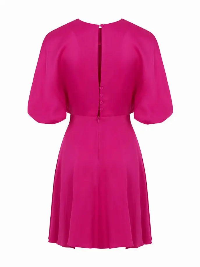 Mini Dress With Shoulder Pads Nocturne