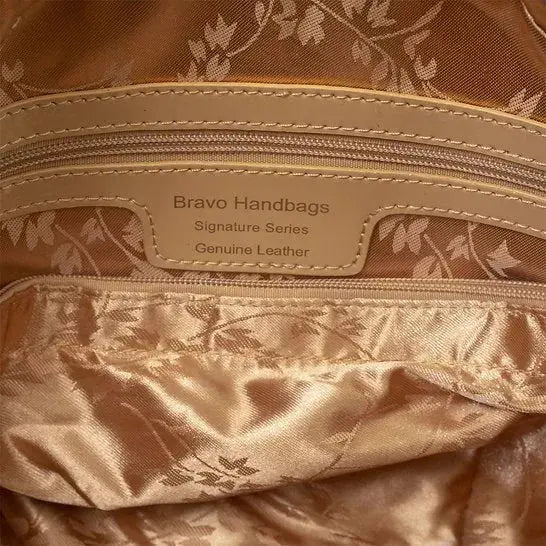 Mini Galina Leather Handbag Bravo Fashion