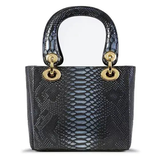 Mini Galina Leather Handbag Bravo Fashion