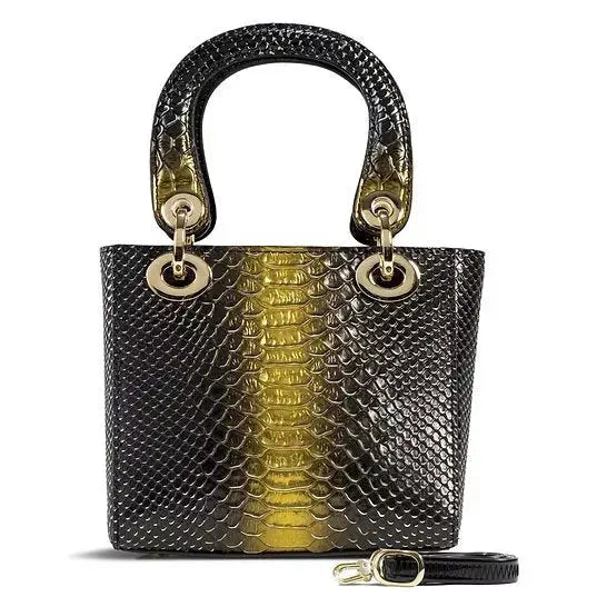 Mini Galina Leather Handbag Bravo Fashion