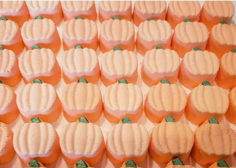 Mini Pumpkin Bath Bomb The Roxy Grace Company