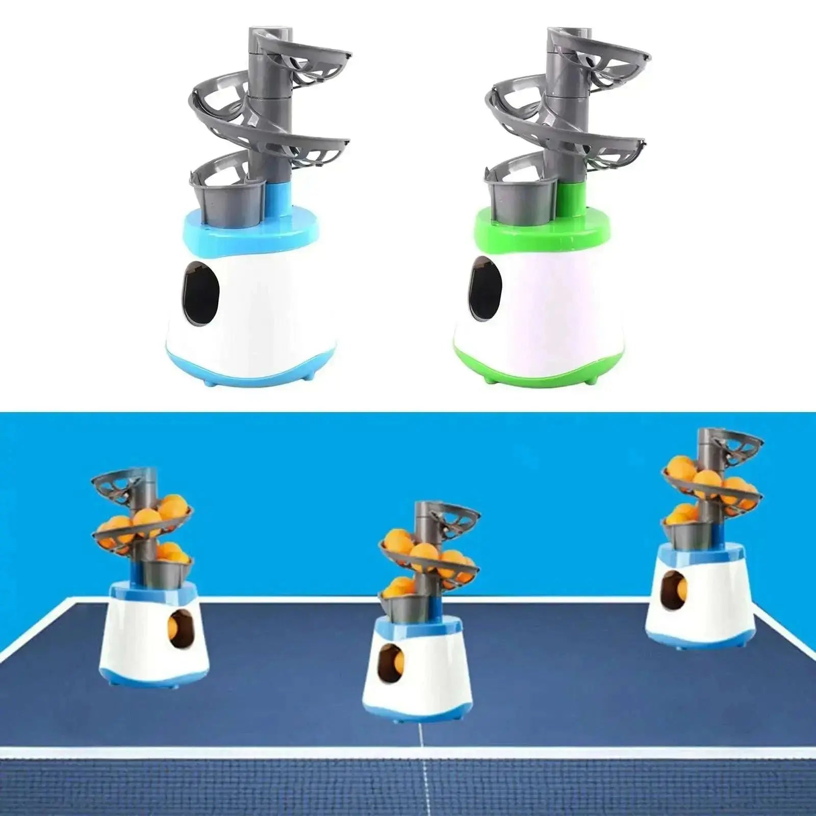 Mini-Table-Tennis-Robot-Training-Automatic-PingPong-Ball-Machine-Launcher-GreatEagleInc-334676680