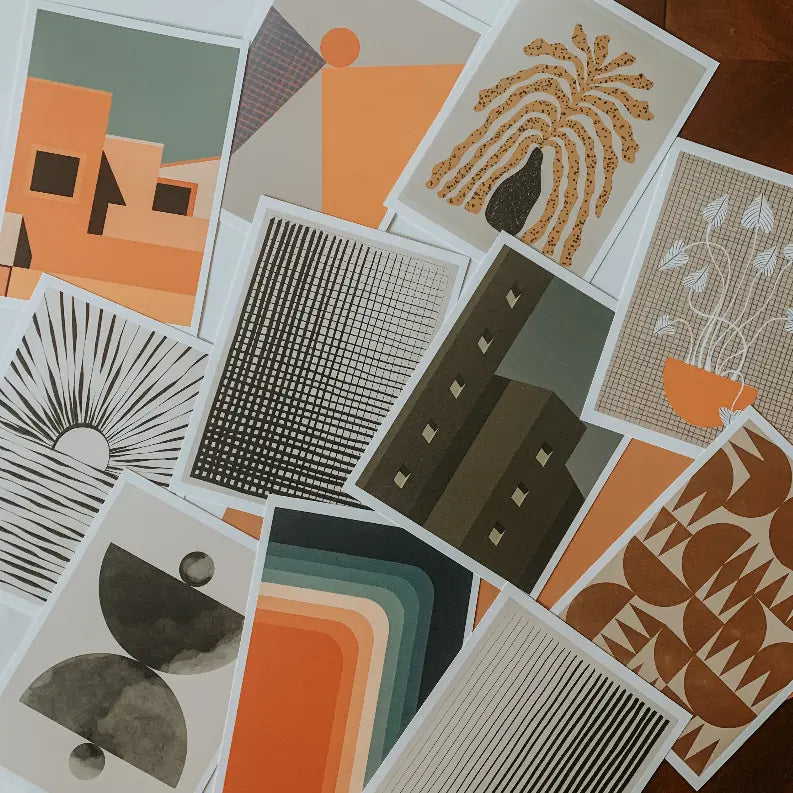 Minimal Sunrise The Crafted Prints