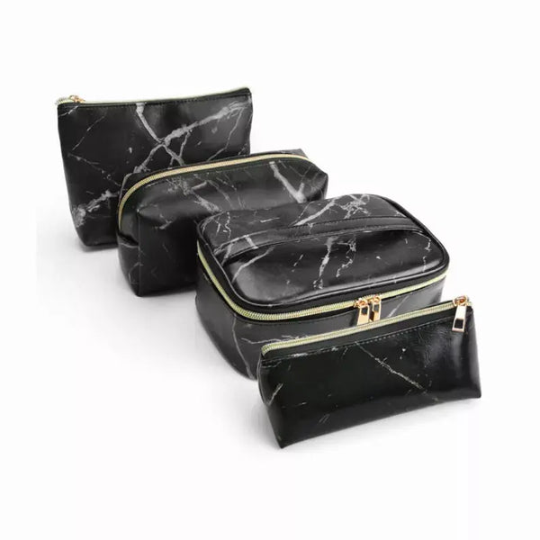 Mirabella 4 in 1 Marbled Cosmetic Bags Vista Shops