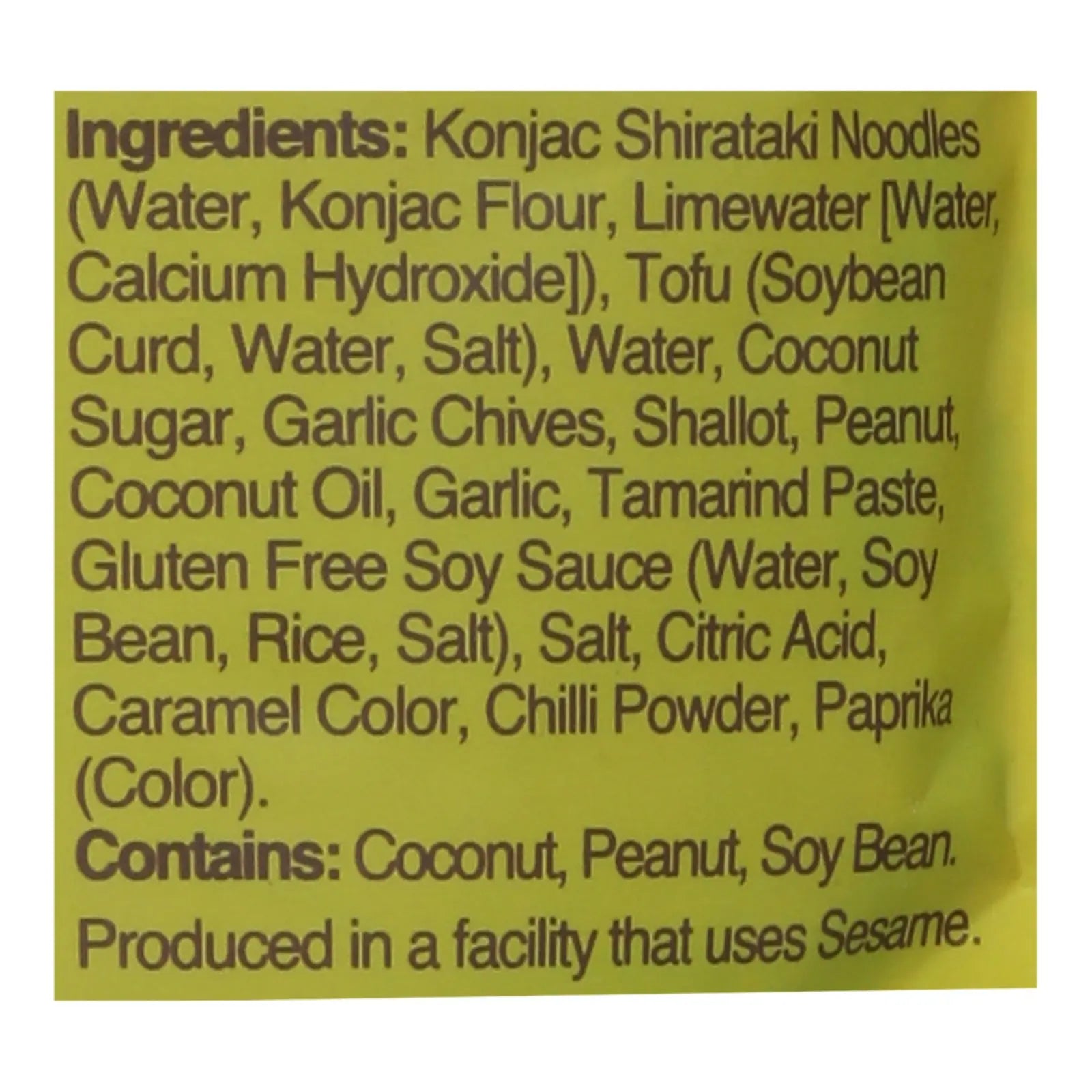 Miracle Noodle - Rte Meal Pad Thai - Case Of 6-9.9 Oz Miracle Noodle