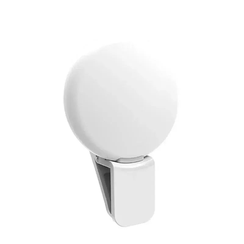Mobile Phone LED Selfie Ring Light Portable Mini Durable Practical Three Stop Dimming Circle Photography Clip Fill Light GreatEagleInc