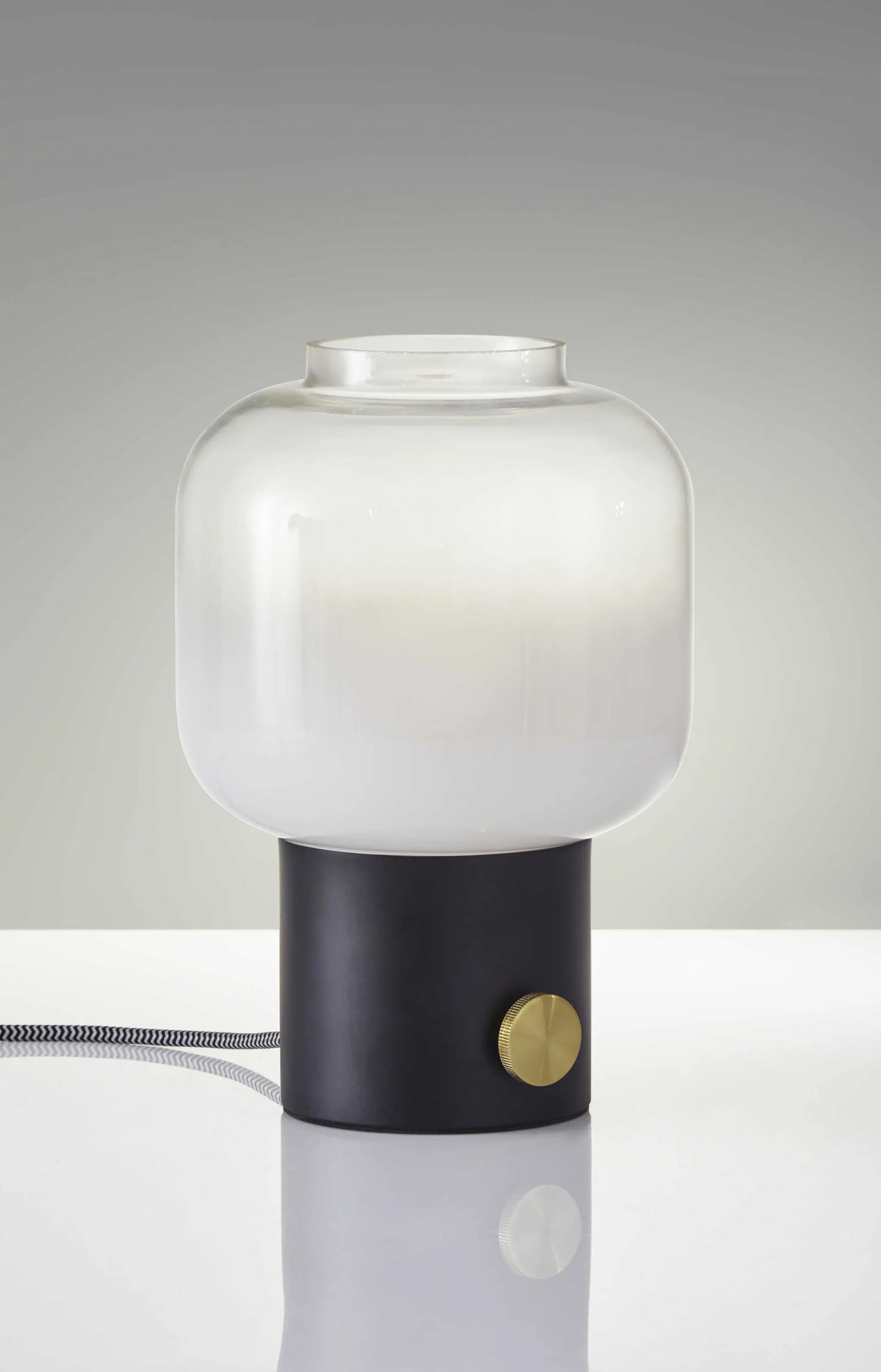 Mod Pod Black Glass Table Lamp - GreatEagleInc