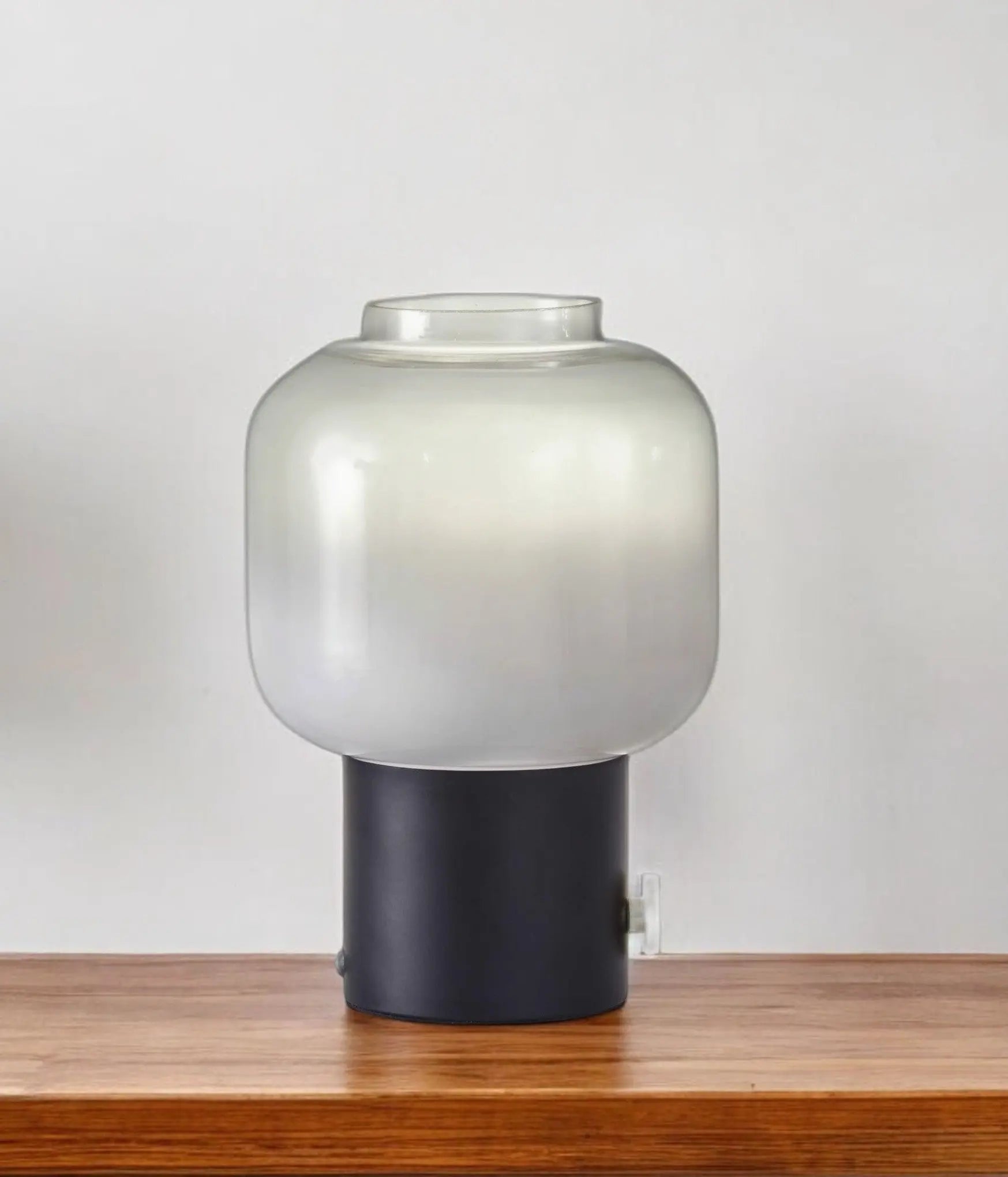 Mod Pod Black Glass Table Lamp - GreatEagleInc