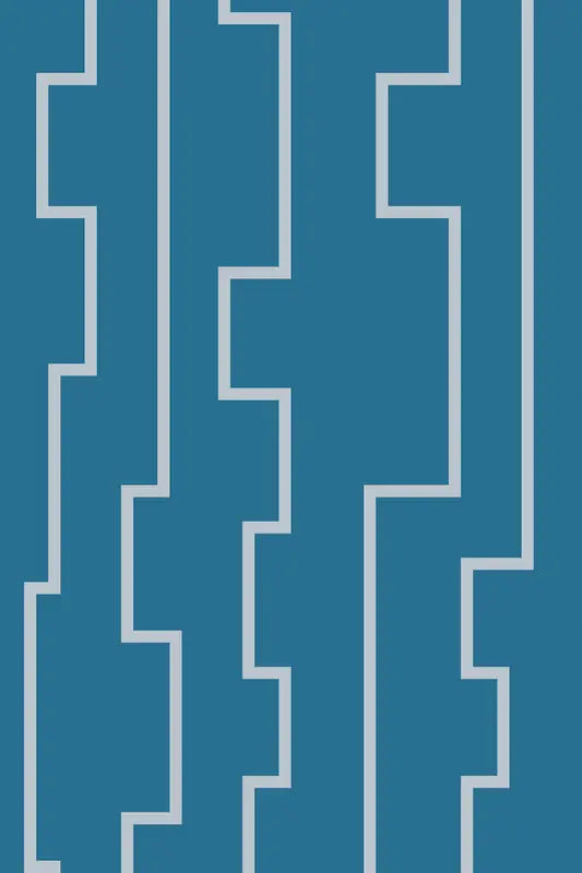 Modern Key' Striped Non-Slip Indoor/Outdoor Rug SBC-LTD