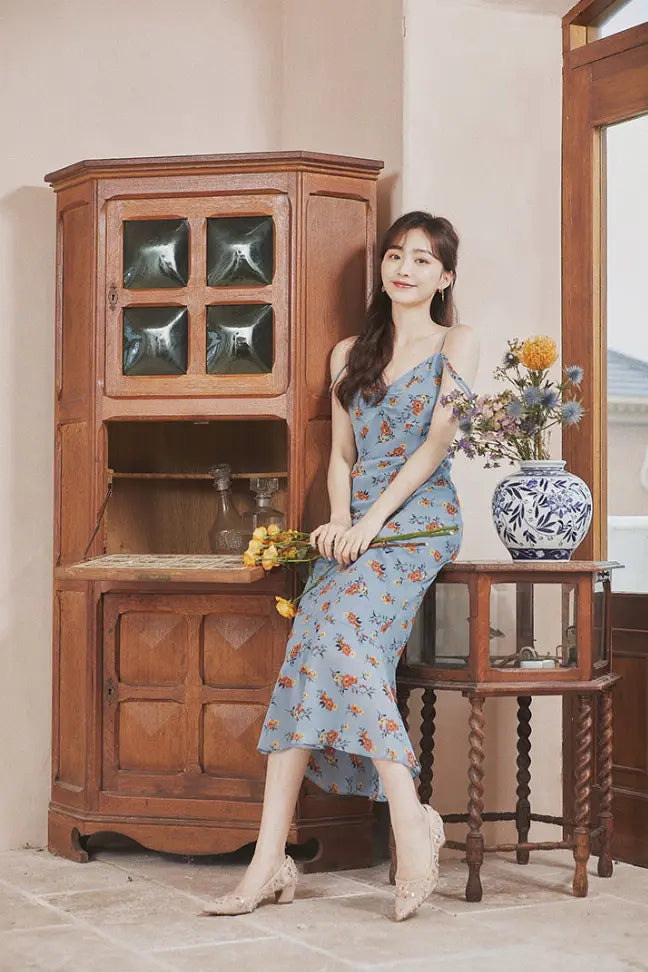 Molifusu | Blue Mermaid Dress Fangyan