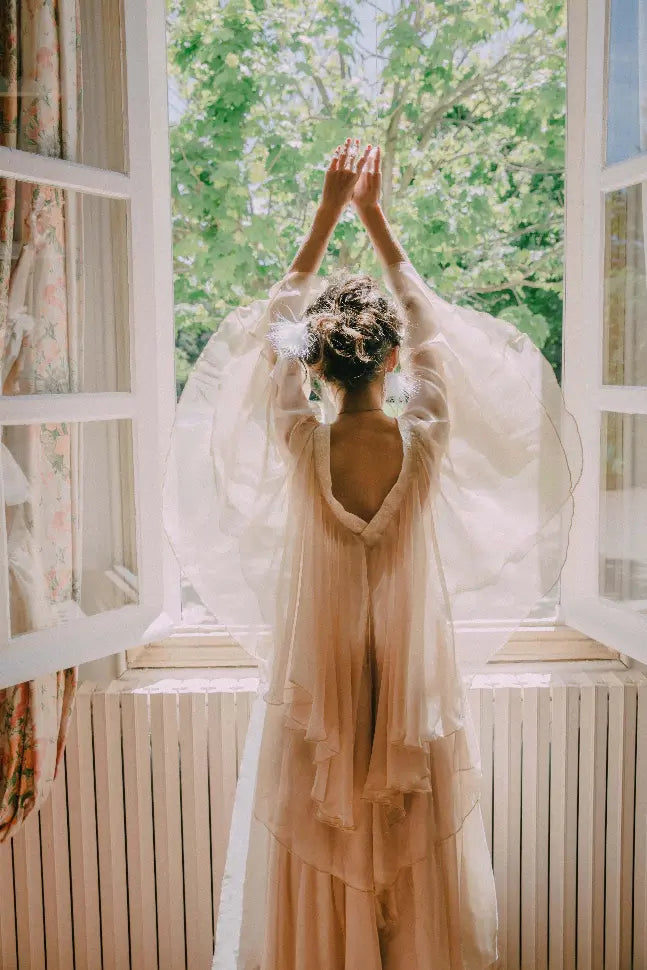 Molifusu  | White Midsummer Night's Dream Dress Fangyan