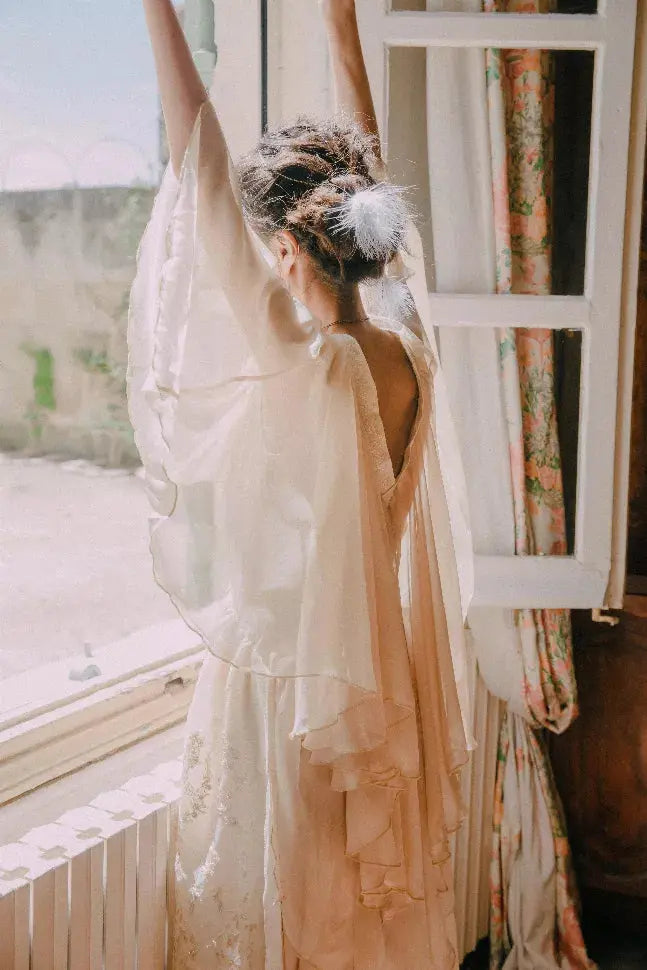 Molifusu  | White Midsummer Night's Dream Dress Fangyan