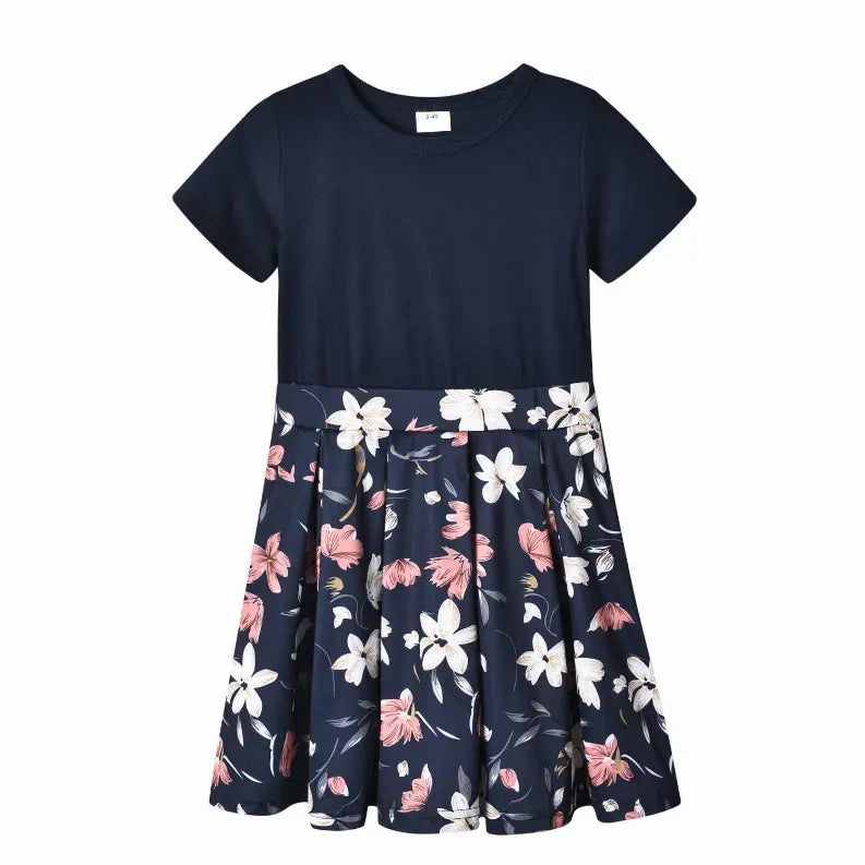 Mom daughter matching dress organic Mom and Mini Me Pawsome Pet