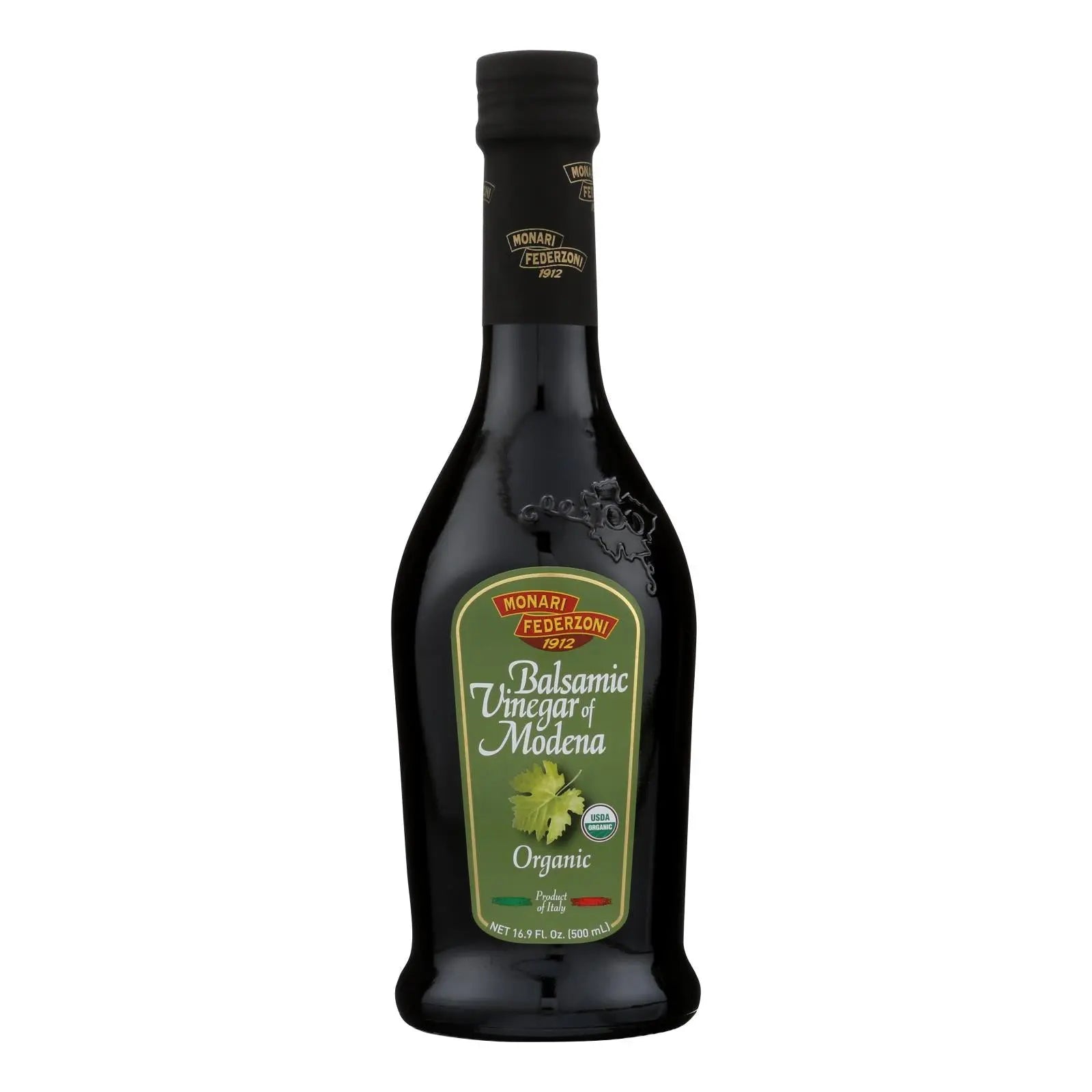 Monari Federzoni Balsamic Vinegar Of Modena - Organic - Case Of 6 - 17 Fl Oz. Monari Federzoni