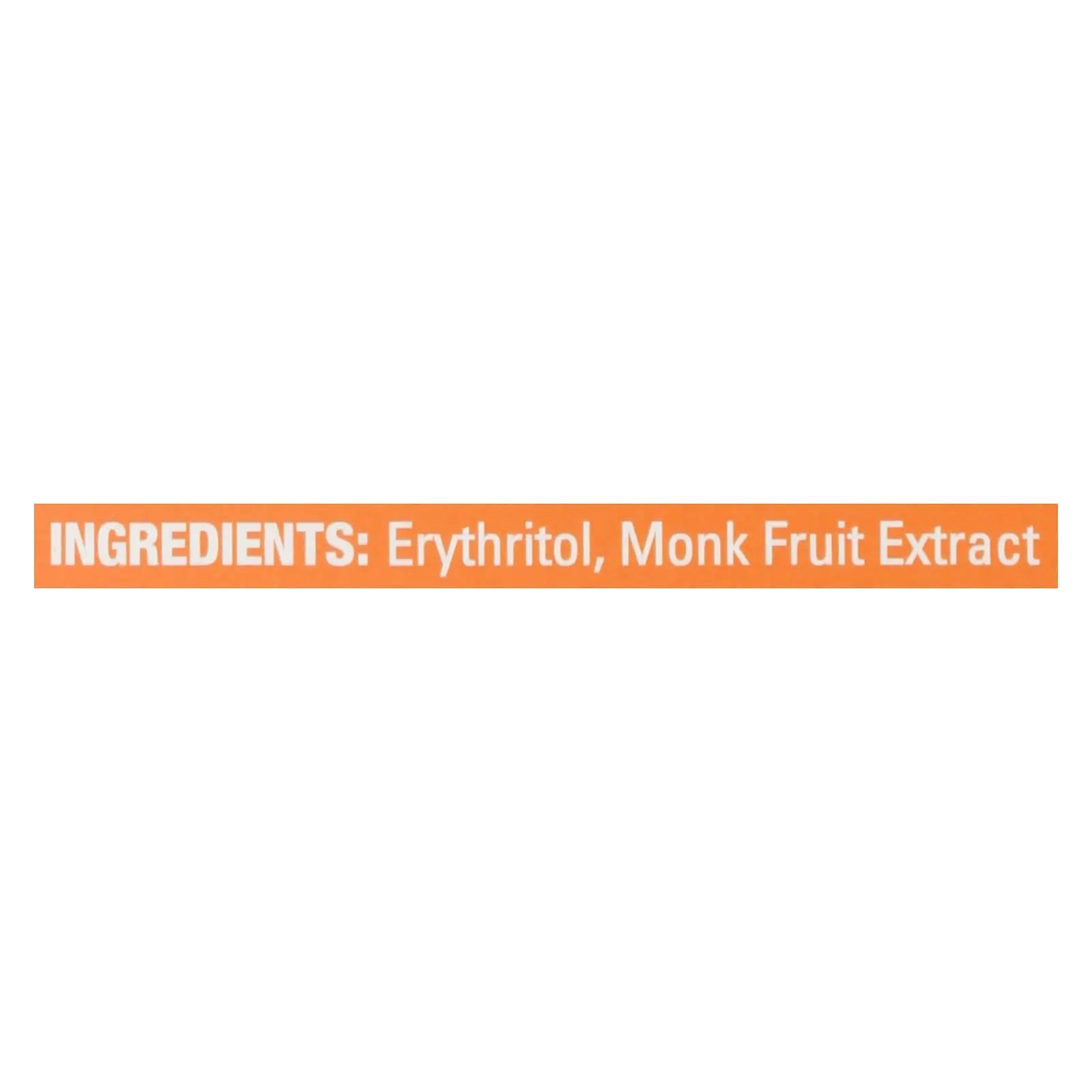 Monk Fruit In The Raw - Swtnr Mnk Fruit N Rw Keto - Case Of 8-40 Pkt In The Raw