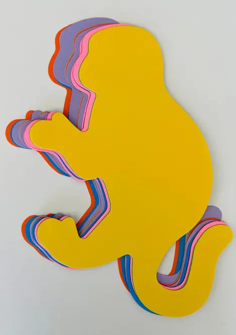 Monkey  Assorted Color Super Cut-Outs Creative Shapes