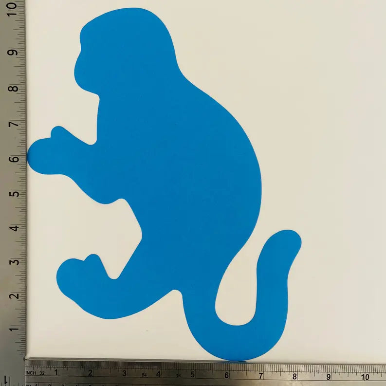 Monkey  Assorted Color Super Cut-Outs Creative Shapes