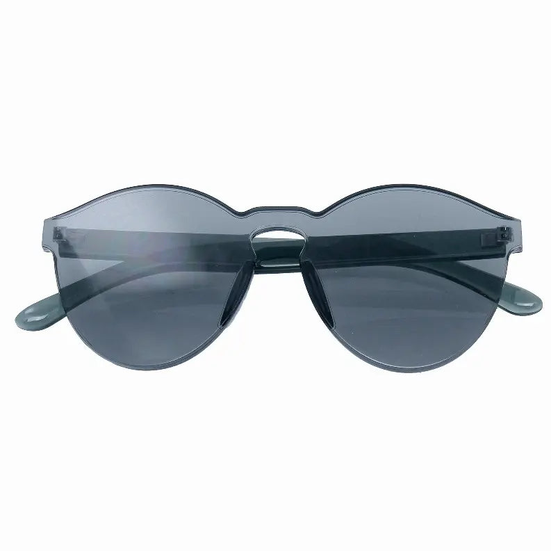 Mono Block Rimless PC Color Tone Lens Sunglasses Eyewear Glasses Sunglass Memphis