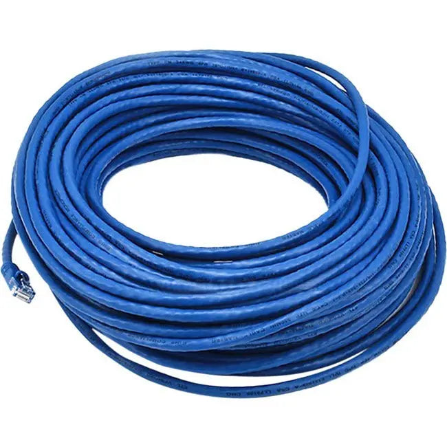 Monoprice Cat5e 24AWG UTP Ethernet Network Patch Cable, 100ft Blue Monoprice, Inc