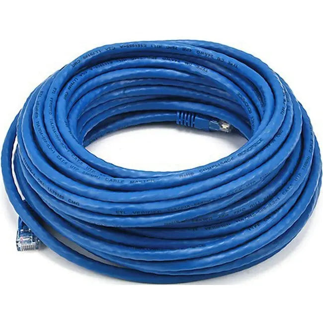 Monoprice Cat5e 24AWG UTP Ethernet Network Patch Cable, 50ft Blue Monoprice, Inc