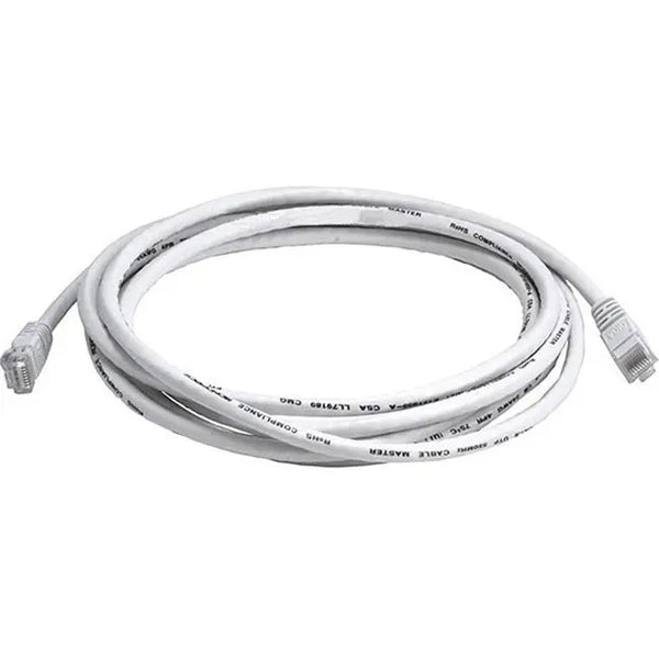 Monoprice Cat6 24AWG UTP Ethernet Network Patch Cable, 10ft White Monoprice, Inc