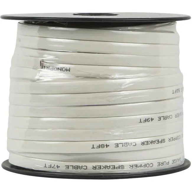 Monoprice Planate Series 16AWG Pure Copper Flat Speaker Wire, 50ft Monoprice, Inc
