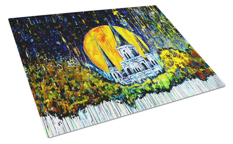 Moonlight Shadows Glass Cutting Board Caroline's Treasures