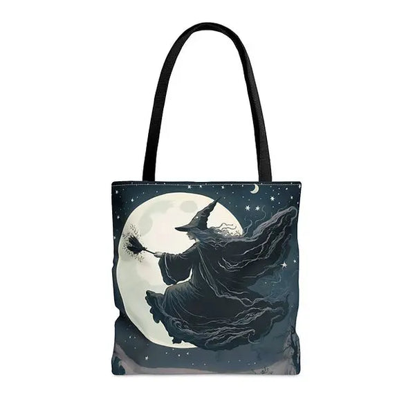 Moonlights Reverie Witchy Tote Bag Fantasia Moon