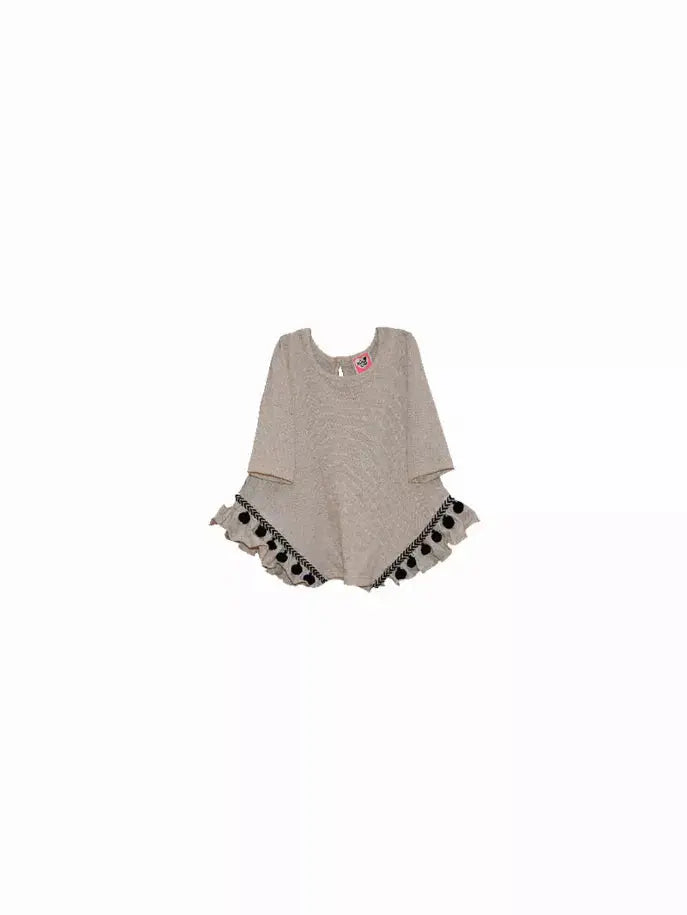 Moonrise Kingdom Pom Pom Trim Tunic Set Little Mass