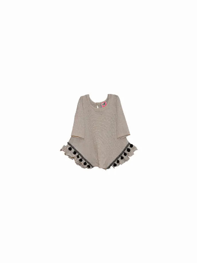 Moonrise Kingdom Pom Pom Trim Tunic Set Little Mass