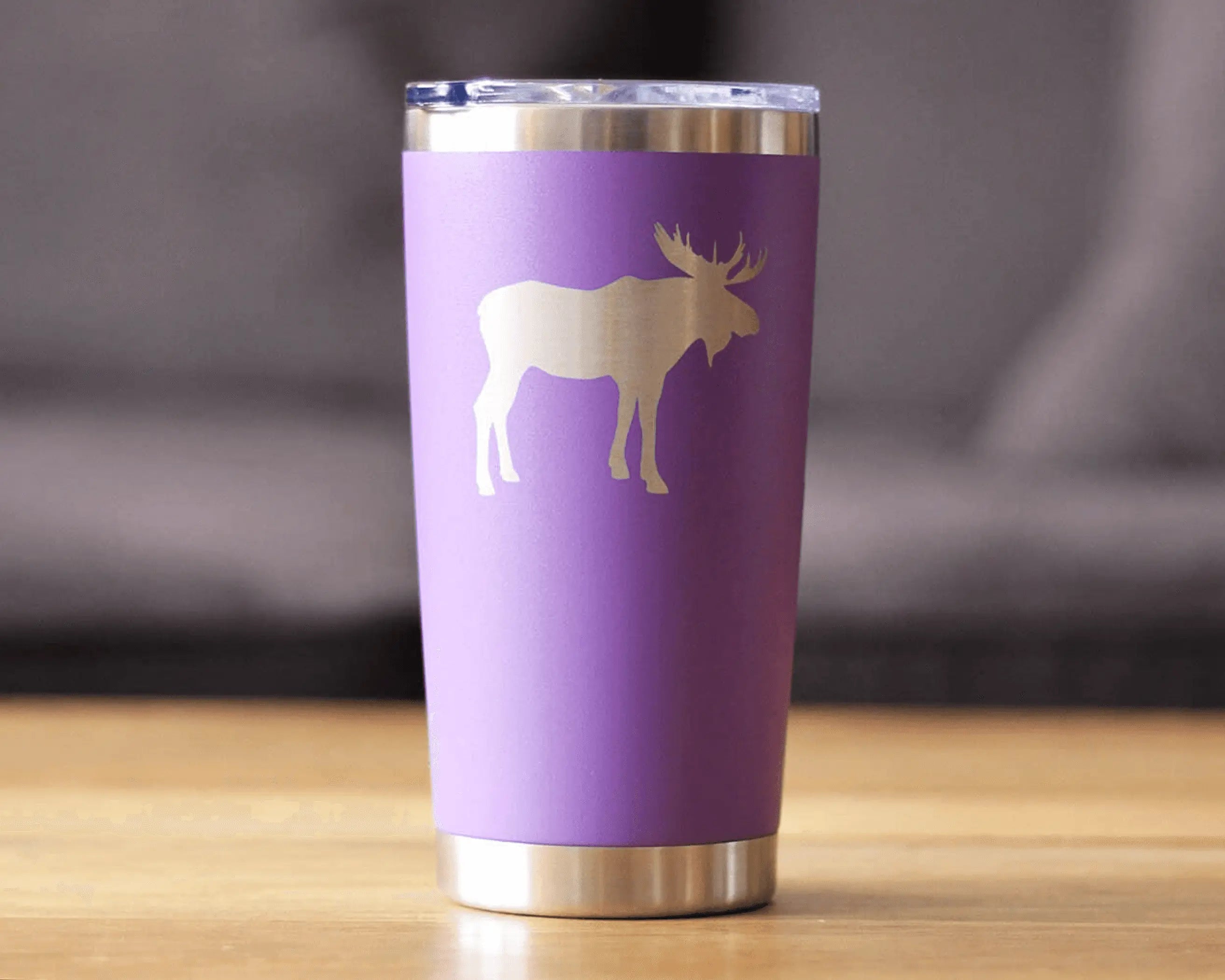 Moose Insulated Travel Tumbler - Rustic Cabin Gifts Bevvee