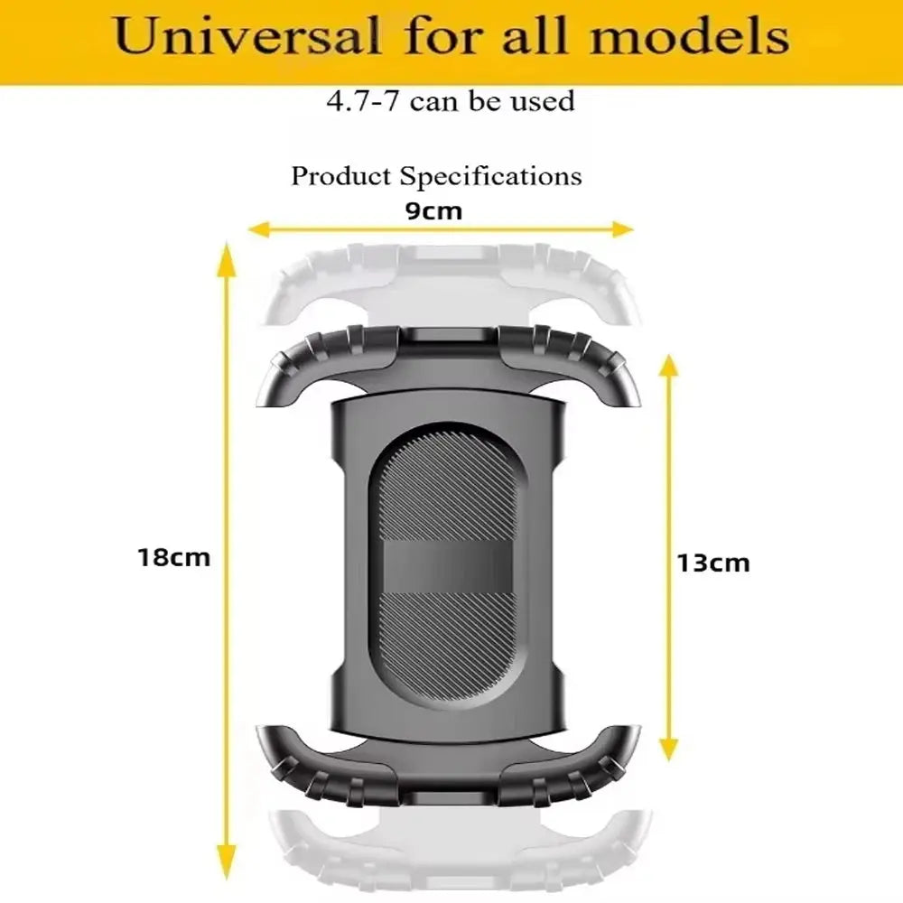 Motorcycle, mountain bike, road bike, stable and adjustable 360° rotatable universal mobile phone standSoporte para Celular GreatEagleInc
