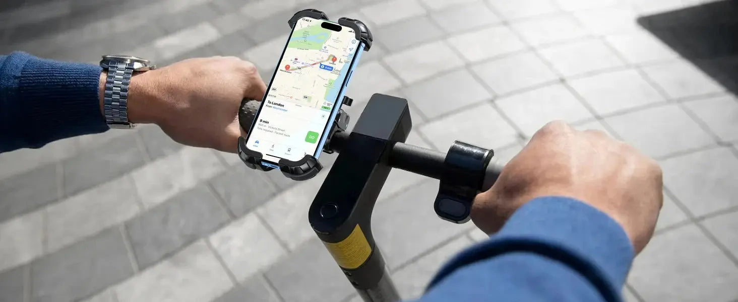 Motorcycle, mountain bike, road bike, stable and adjustable 360° rotatable universal mobile phone standSoporte para Celular GreatEagleInc